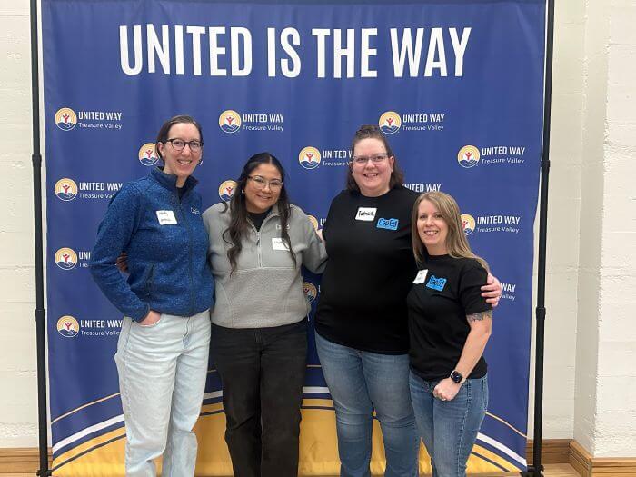 CapEd team members at the United Way.